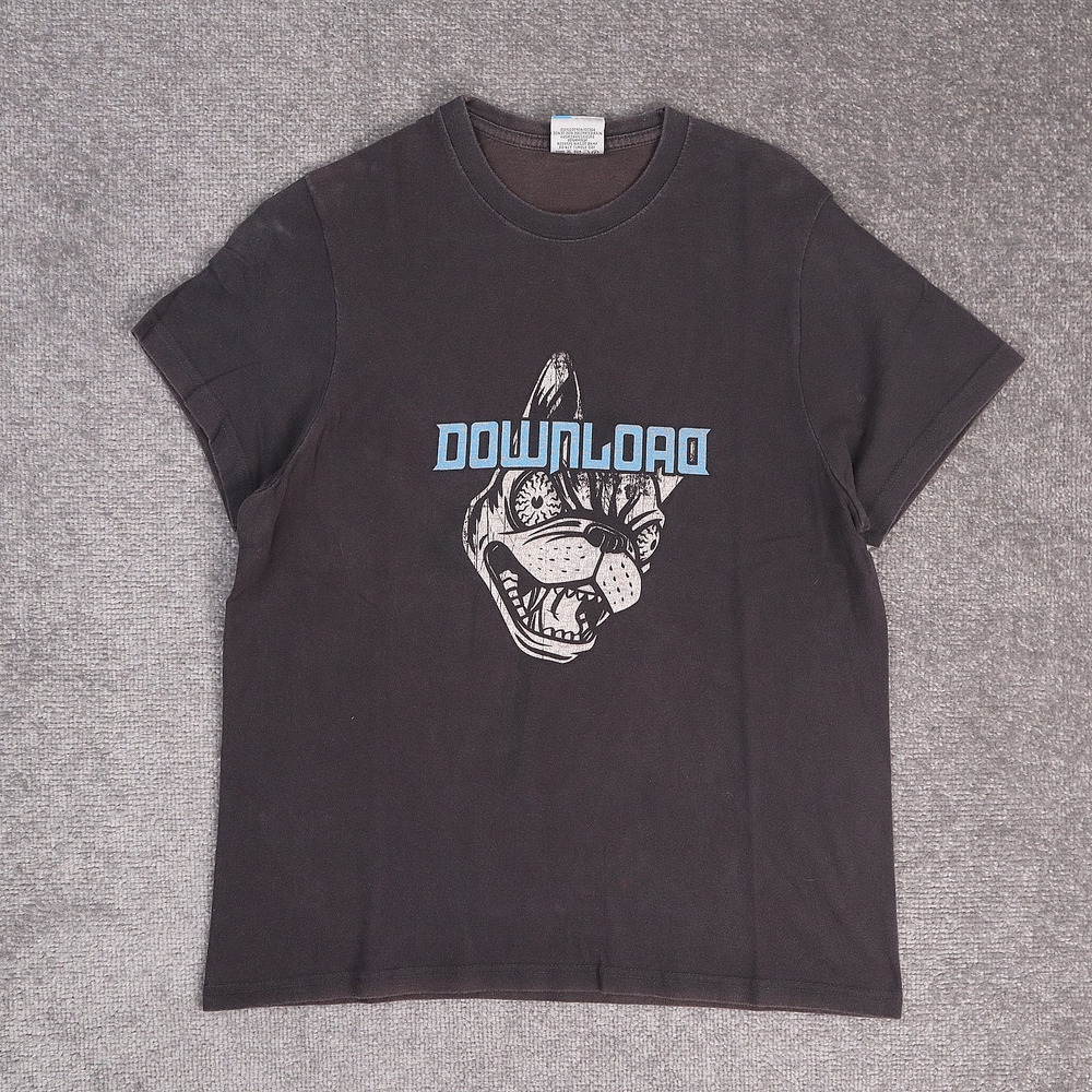 2009 Download Music Festival Korn Prodigy Medium Gray Short Sleeve T-Shirt